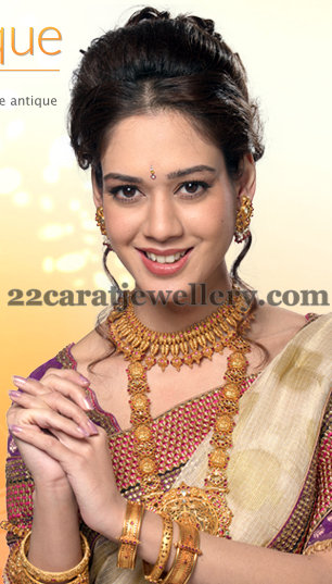 Latest Temple Jewellery Ad