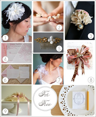 here are some of my favorite handmade wedding accessories selected to