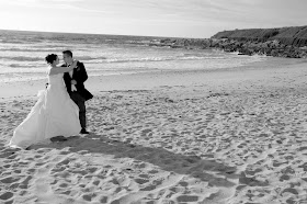 Wedding photography Fistral beach