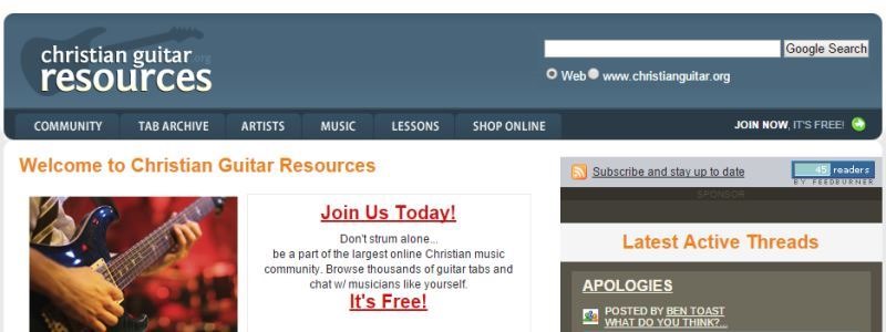 Christian-Guitar-Resources