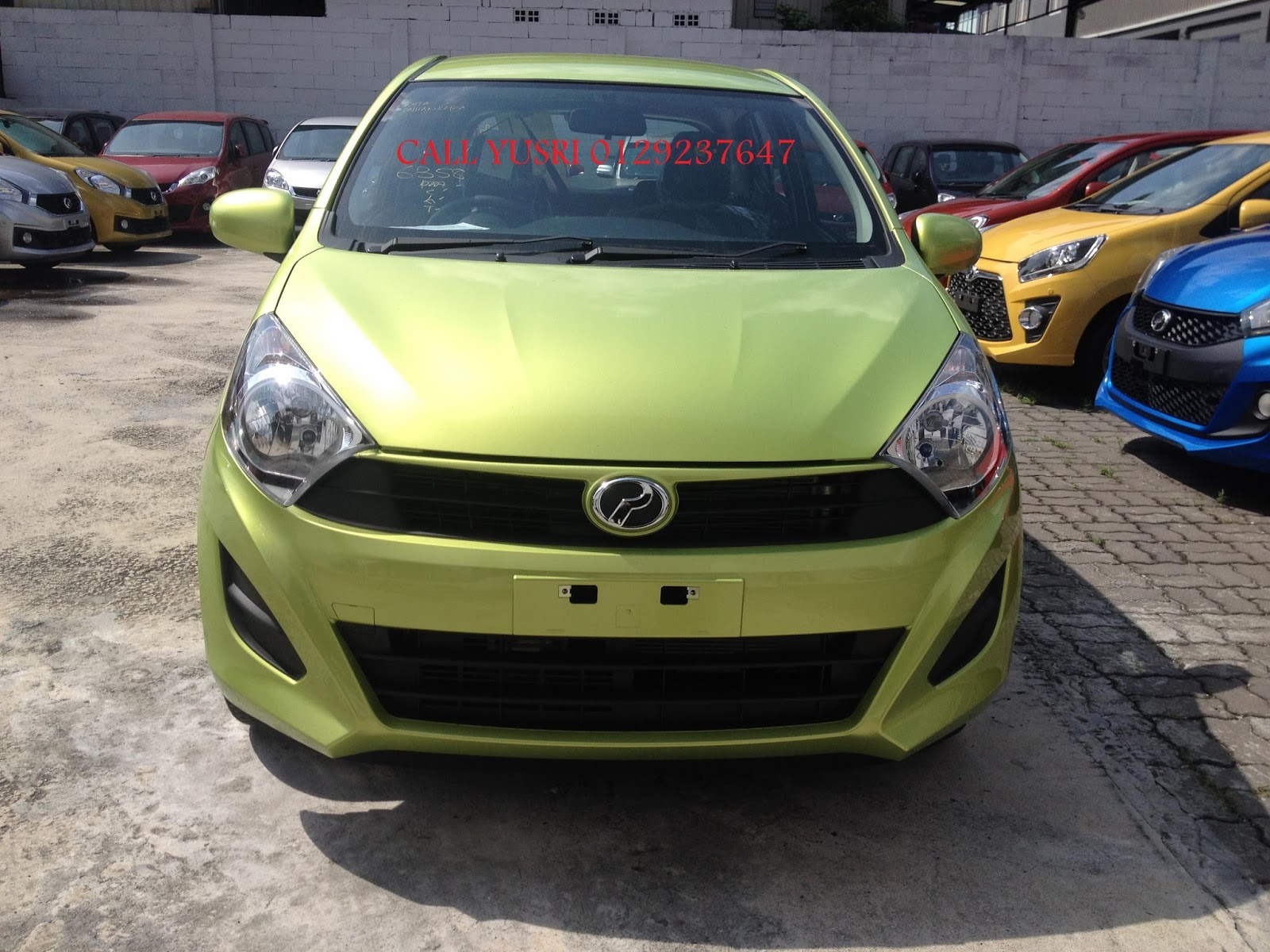 Perodua Axia,Warna pilihan,Model dan Harga terkini ~ harga 