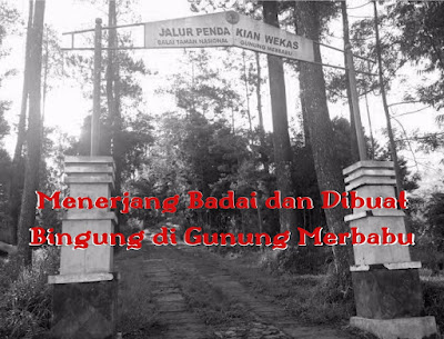 MENERJANG BADAI DAN DIBUAT BINGUNG DI GUNUNG MERBABU