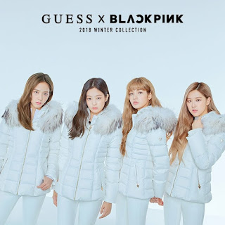 Blackpink For Guess Korea Winter 2018 Collections