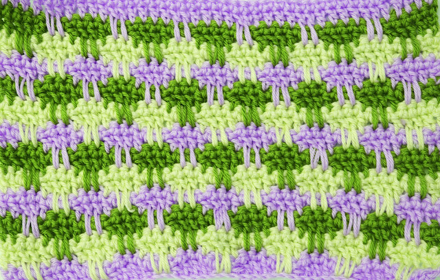 4 Crochet Imagen Puntada de aprovechamiento a crochet y ganchillo increíble puntada a crochet  Majovel Crochet facil sencillo bareta paso a paso DIY