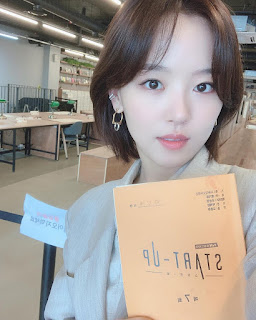 Akun Instagram Kang Hanna pemeran won in jae Start-Up