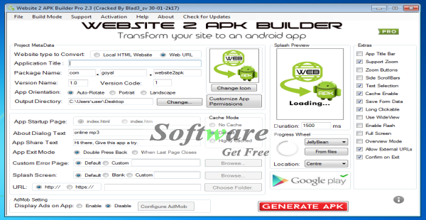 Website To Apk App Builder