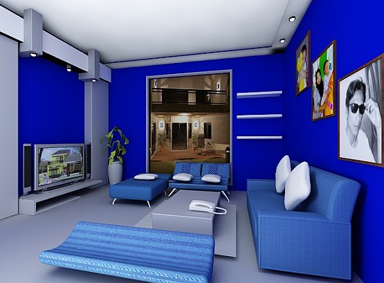Living Room  Design  Blue Living  Room  Colors Ideas 