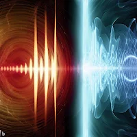 an image of high-frequency and low-frequency sounds