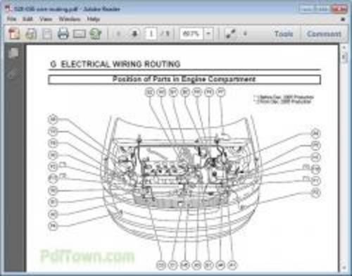 Famous Car Manual: Toyota Scion xB 2006 Electrical Wiring Diagram