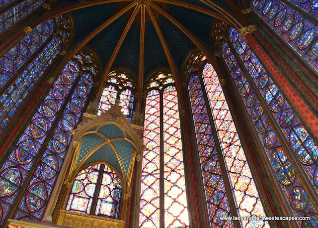 Saint Chapelle stained glass windows