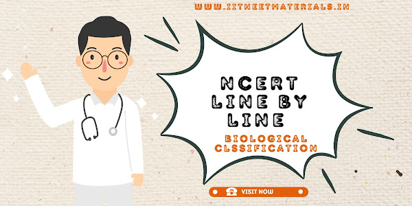 Ncert line by line Biological classification question 