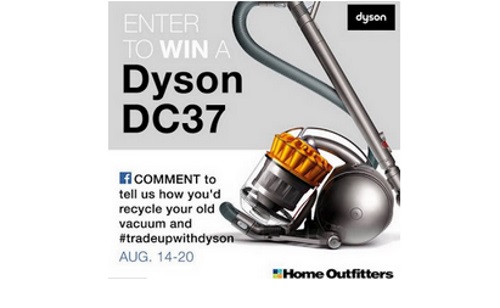 Home Outfitters Dyson DC37 Giveaway