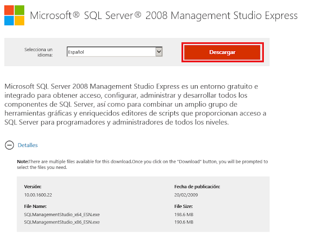 Microsoft® SQL Server® 2008 Management Studio Express