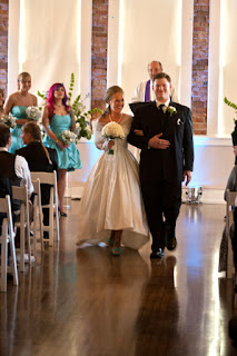 Ken and Nicole are married at the Hollywood Schoolhouse