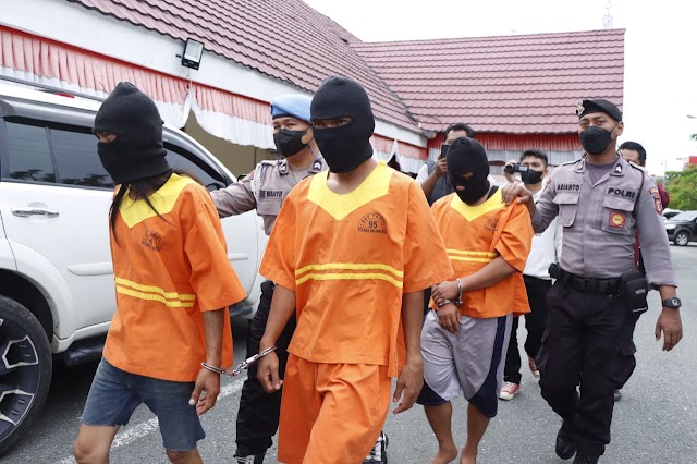 Simpan 12 Gram Sabu, Tiga Pria di Balikpapan Ditangkap Polisi