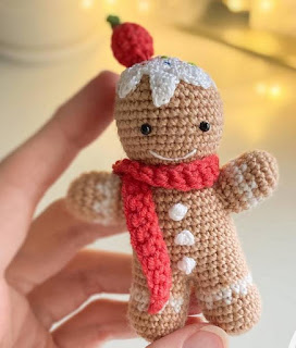 PATRON GRATIS HOMBRE DE JENGIBRE AMIGURUMI 55553