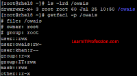 access control list on rhel 8