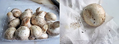 How to clean mushrooms