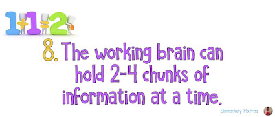 Ten Brain Tricks for Learning Math Facts: These strategies are backed by science, and will help the kiddos with basic math facts!