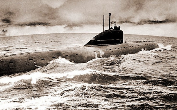 K-8 Soviet submarine Disaster