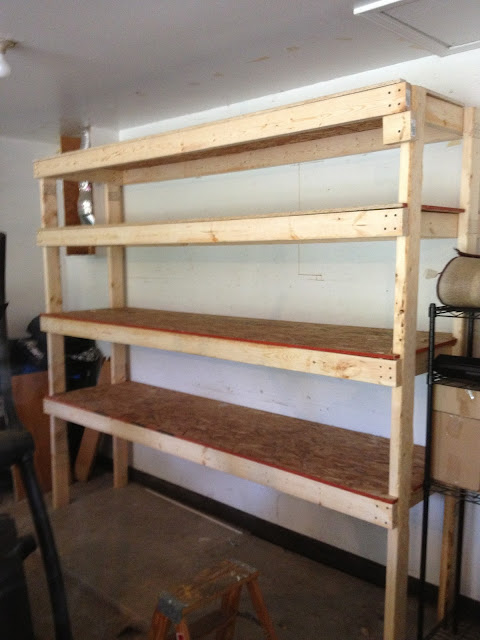 2x4 garage shelf plans