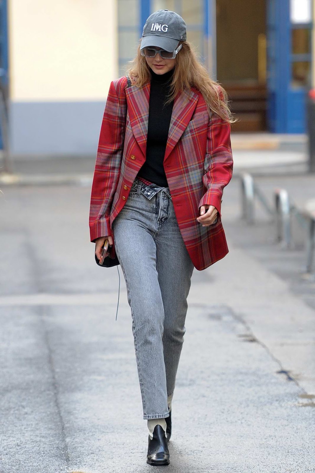 Gigi Hadid – Style Out in Paris, France