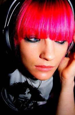 pink bangs 2009 