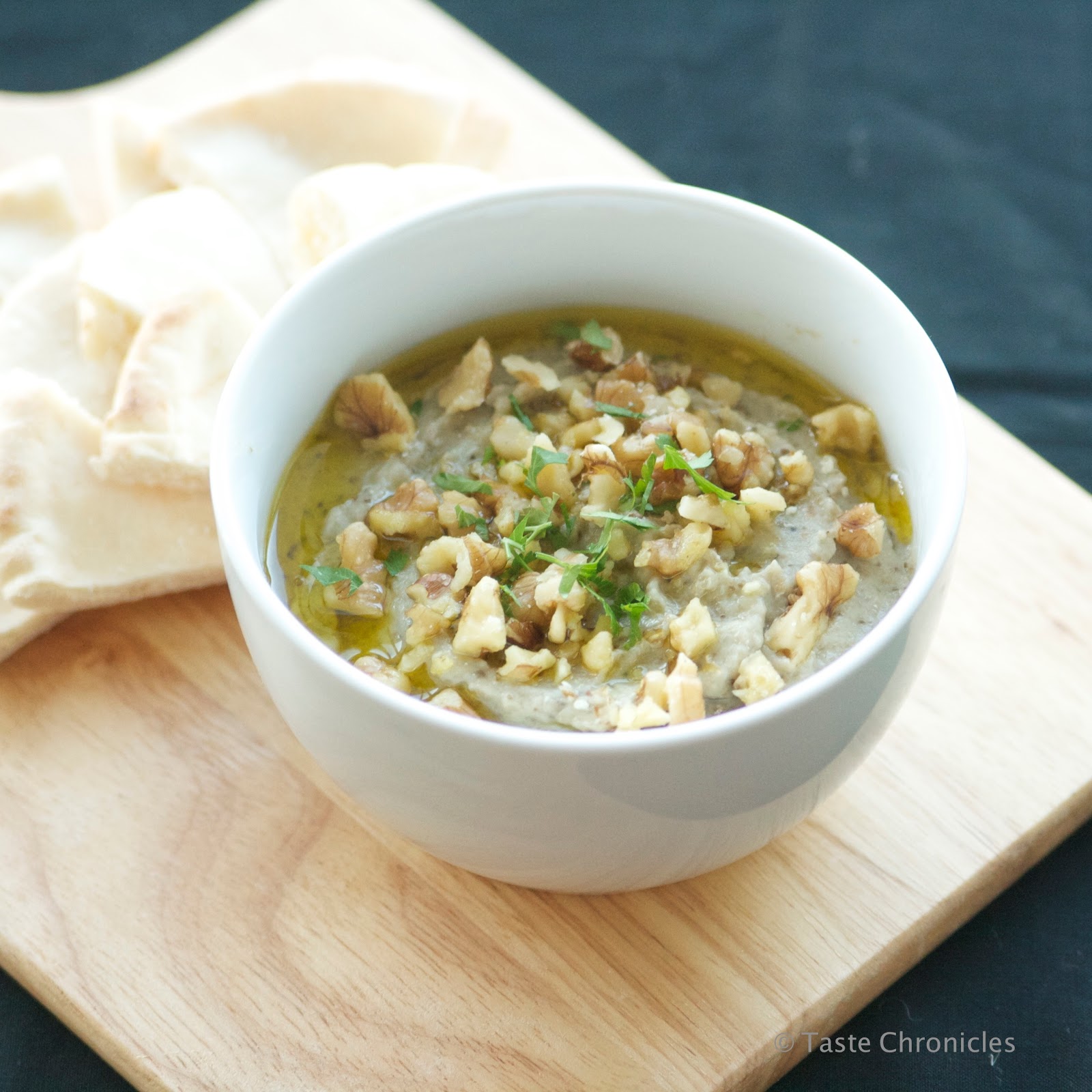 Baba Ganoush - Middle Eastern Eggplant Dip