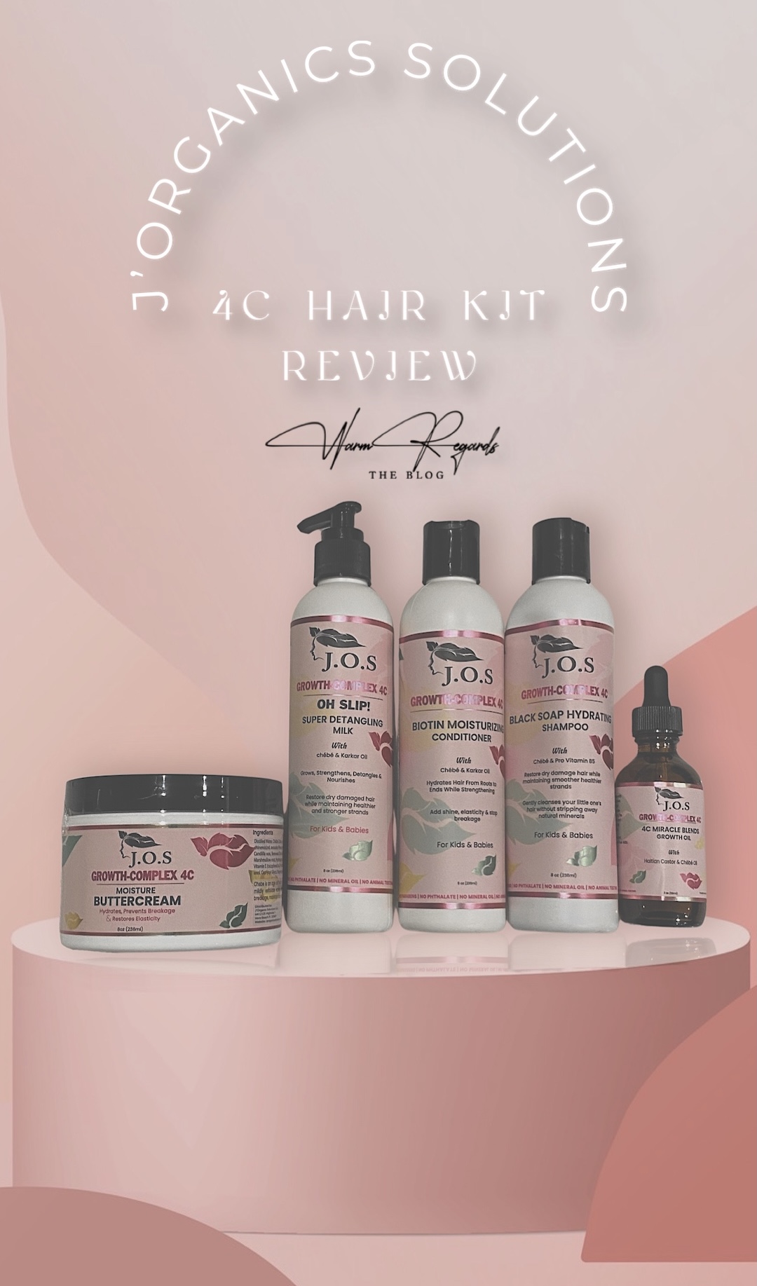 J'Organics Children's 4c kit for Natural Hair