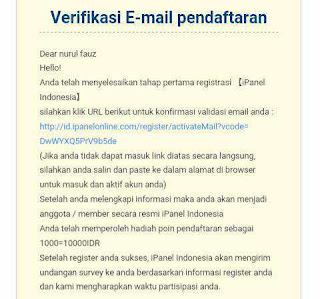 Verifikasi ipanel