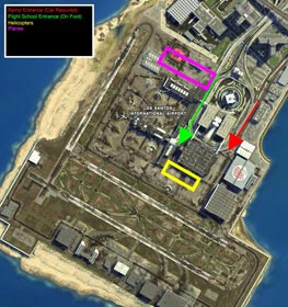 GTA 5 Airport Aircraft Locations