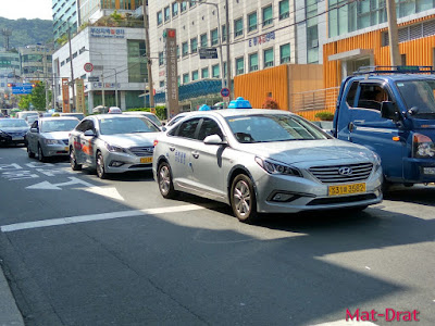 Taxi to Gamcheon Culture Village Tempat Menarik di Busan Korea