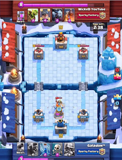 Arena Baru Clash Royale Frozen Peak