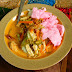 RESEP KETUPAT SAYUR OPOR AYAM LEBARAN