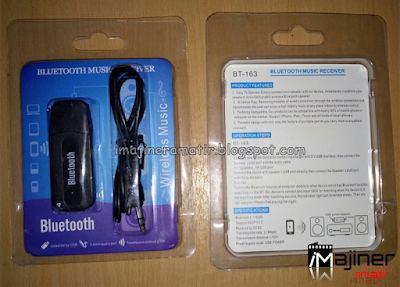 Bluetooth Music Receiver dalam kemasan