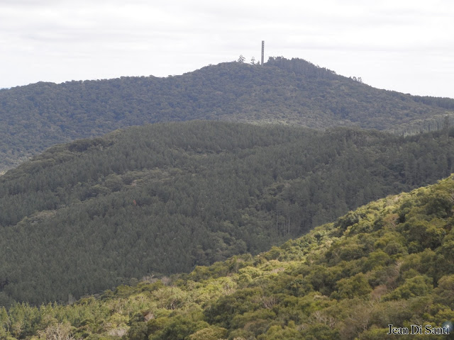 Torre Do Palermo vista do Morro ao sul da mesma serra