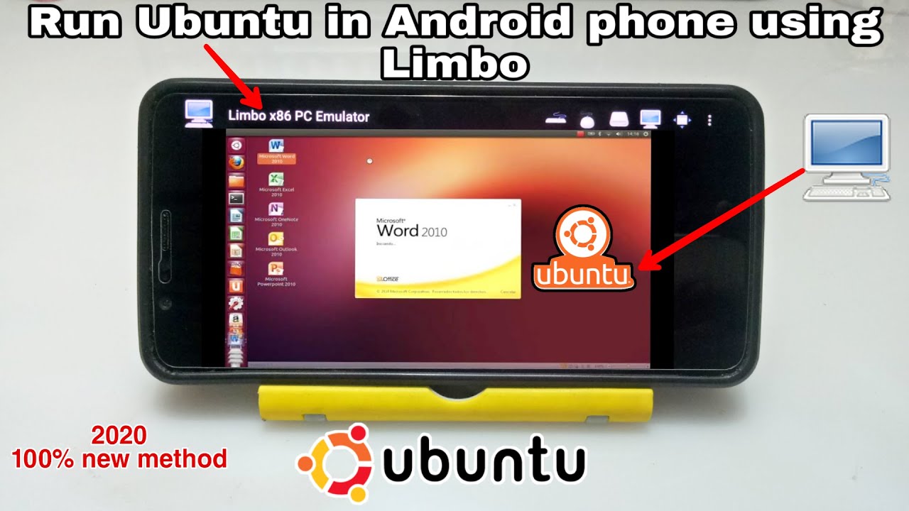 Run Ubuntu Os In Android Using Limbo Pc Emulator With Working Internet Software S Tech With King