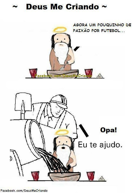 Deus me criando - NerdsPirados