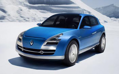 Renault Egeus Concept, elegant sport car