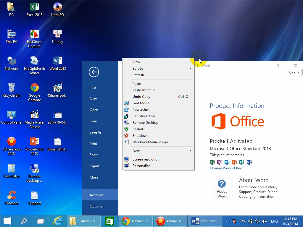 Ghost All Main Windows 10 Technical Preview + Office 2013 Actived + Full Software by Ghost0bk 