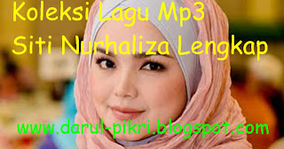 Koleksi Lagu Mp3 Siti Nurhaliza Lengkap