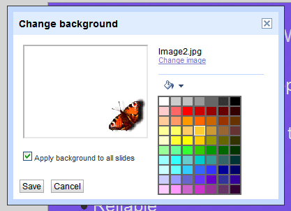 Google Background Image on Customize The Background Of A Google Presentation