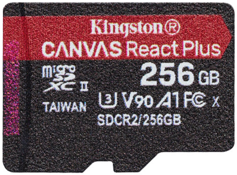 【Kingston 金士頓】Canvas React Plus microSD記憶卡