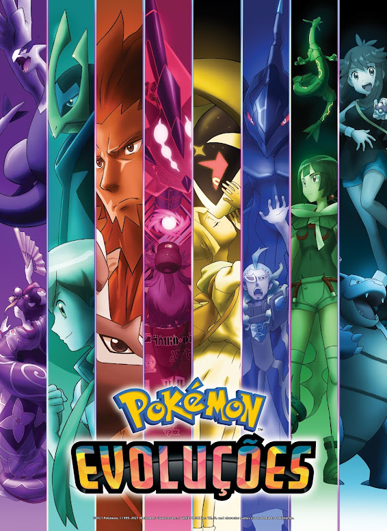 Poster Pokémon Evoluções