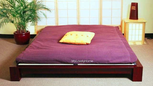 Japanese Futon Platform Bed set 