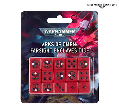 Juego de dados Arks of Omen: Farsight Enclaves