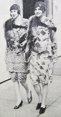 1920s flappers wearing dresses