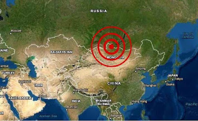 SISMO DE 6,8 GRADOS SACUDE RUSIA Y MONGOLIA