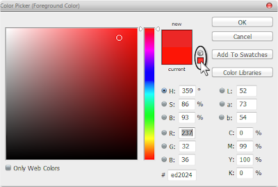 اختيار لون مناسب لتصاميم الطباعة