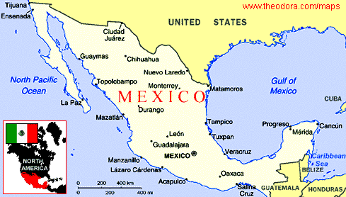 mexico map